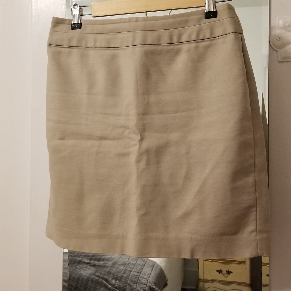 Short Khaki Skirt